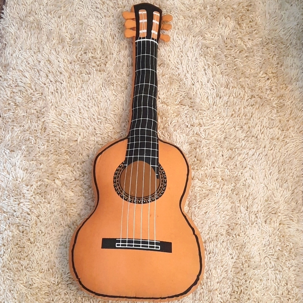 Guitar Halloween Prop! Hippie Costume Cushion